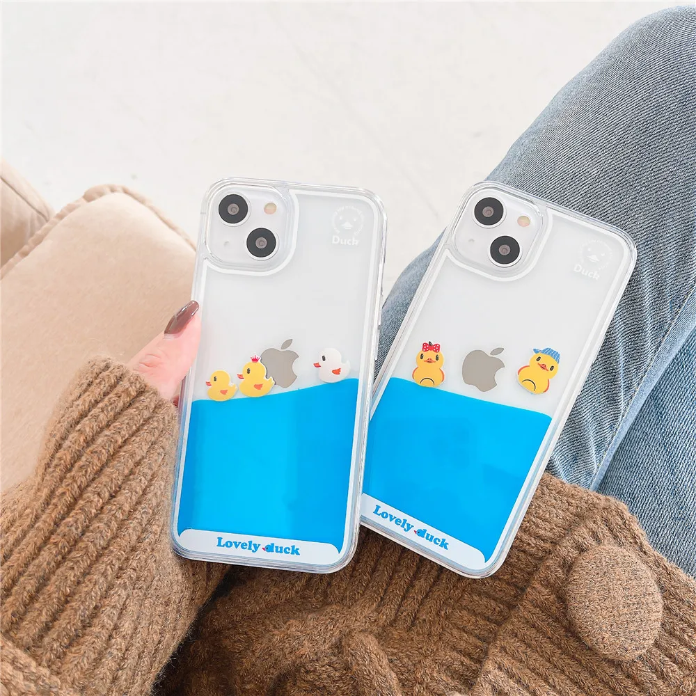 Cartoon 3D Swimming Duck Dynamic Liquid Case for IPhone 14 13 12 11 Pro Max X Xr Xs Couple Quicksand Cover For iPhone 8 7 6 Plus
Cartoon 3D Swimming Duck Dynamic Liquid Case for IPhone 14 13 12 11 Pro Max X Xr Xs Couple Quicksand Cover For iPhone 8 7 6 Plus