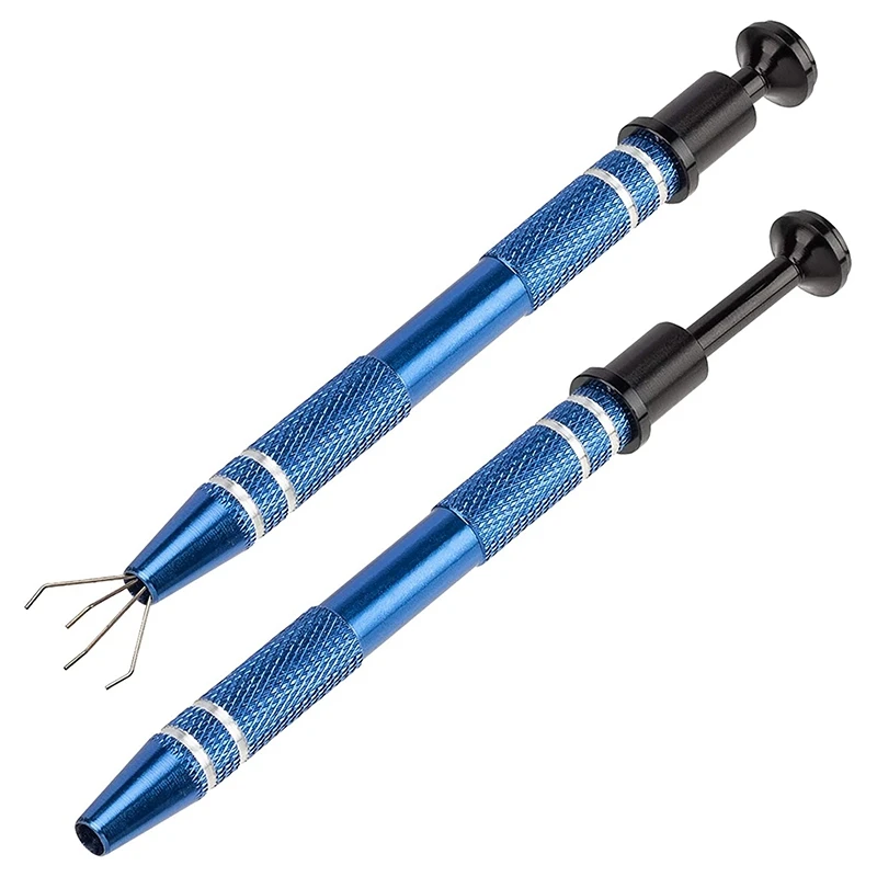 Top Stainless Steel 4-Claw Pick Up Tool, Claw Grabber For Tiny Objects- Electronic Components, Hex Nuts, Jewelry Making 2Pcs
Top Stainless Steel 4-Claw Pick Up Tool, Claw Grabber For Tiny Objects- Electronic Components, Hex Nuts, Jewelry Making 2Pcs