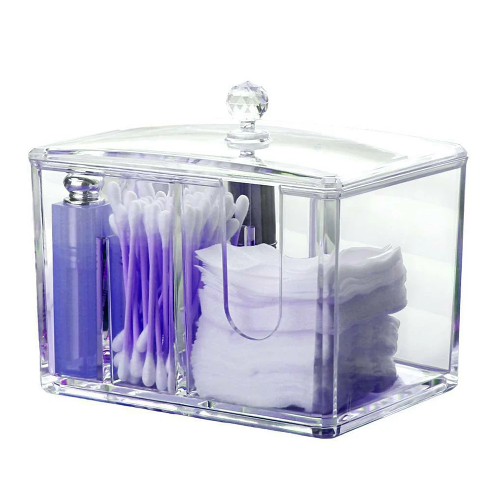 Acrylic Makeup Cotton Swab Storage Organizer Cosmetic Makeup Cotton Pad Container Makeup Jewelry Box Holder Container Box
Acrylic Makeup Cotton Swab Storage Organizer Cosmetic Makeup Cotton Pad Container Makeup Jewelry Box Holder Container Box