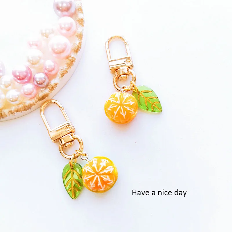 Creative Orange Fruit Keychain Kawaii Woman Man Keychain For Car Bag Key Ring Airpods Pendant Charm Birthday Gift
Creative Orange Fruit Keychain Kawaii Woman Man Keychain For Car Bag Key Ring Airpods Pendant Charm Birthday Gift