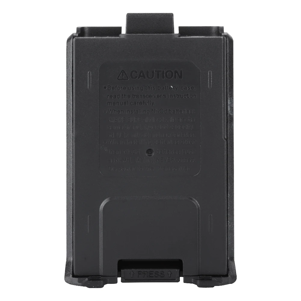 Portable Short Black Battery Case Box For BAOFENG UV5r UV5RB/UV5RE/UV5REPLUs UV5R+
Portable Short Black Battery Case Box For BAOFENG UV5r UV5RB/UV5RE/UV5REPLUs UV5R+