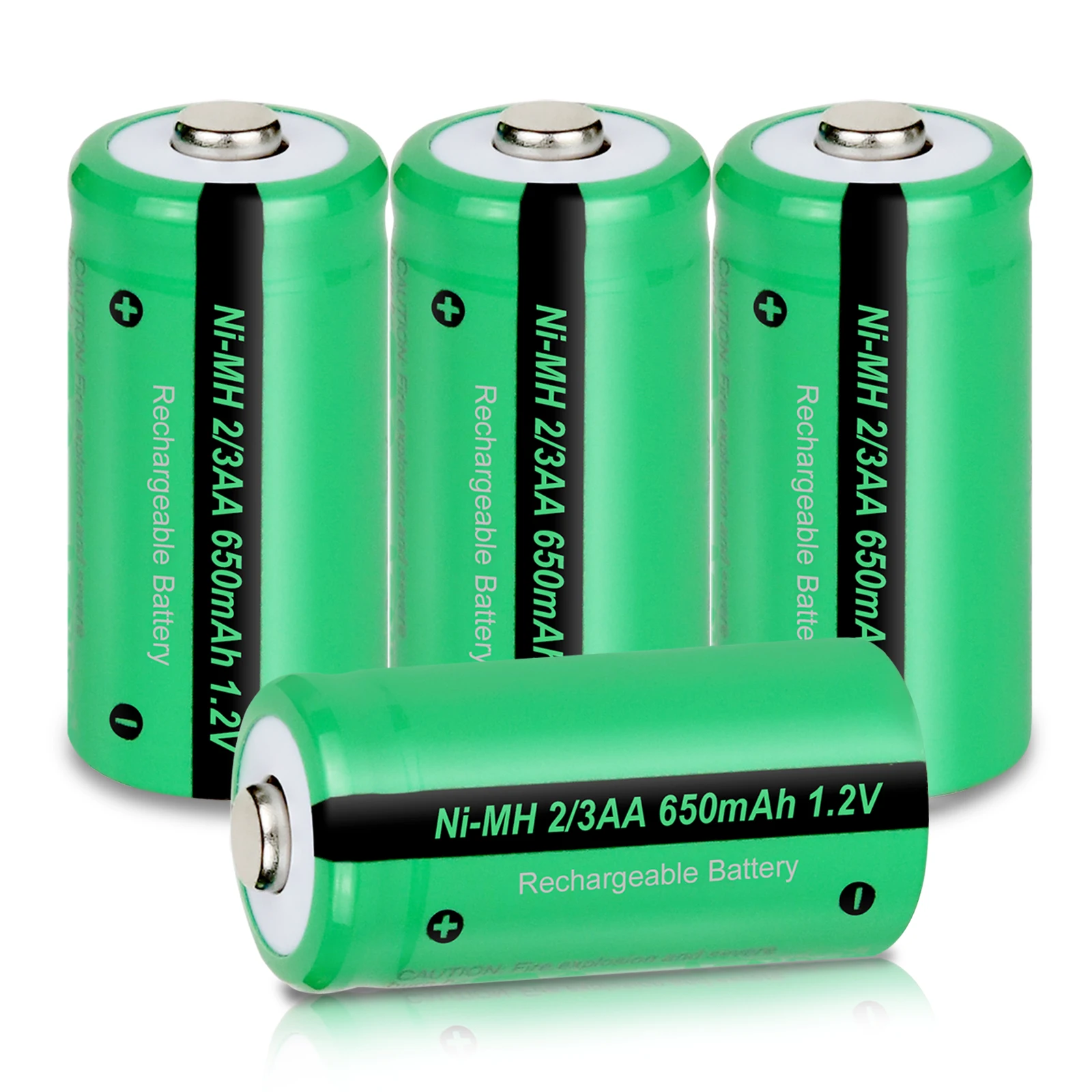 4PC PKCELL 2/3 AA 650mAh 1.2V NiMh Rechargeable Battery Ni-Mh Batteries Industrial Button top
4PC PKCELL 2/3 AA 650mAh 1.2V NiMh Rechargeable Battery Ni-Mh Batteries Industrial Button top