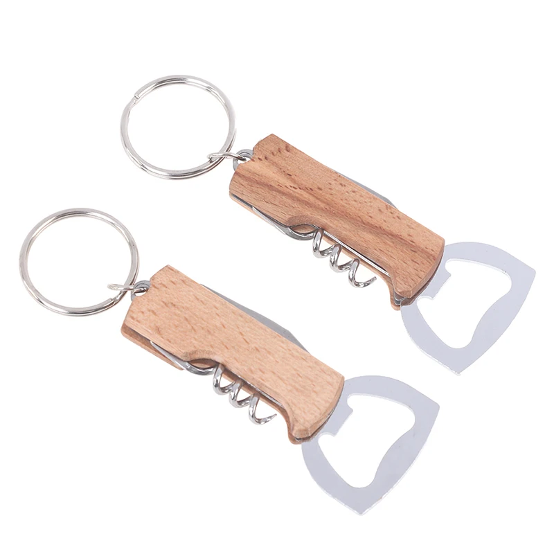 Creative Key Hanger Beer Bottle Opener Wine Stainless Steel Multifunctional Wood Handle Crack Tractor Bottle Opener Bar Party A
Creative Key Hanger Beer Bottle Opener Wine Stainless Steel Multifunctional Wood Handle Crack Tractor Bottle Opener Bar Party A