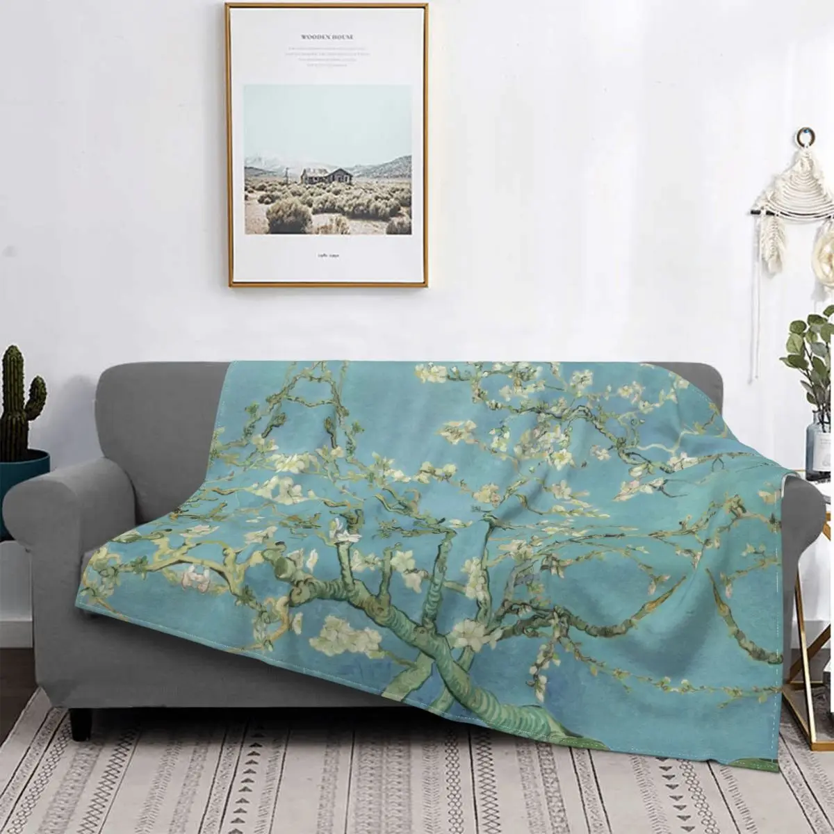 Ultra-Soft Fleece Almond Blossoms By Vincent Van Gogh Throw Blanket Warm Flannel Flower Painting Blankets for Bed Car Sofa Quilt
Ultra-Soft Fleece Almond Blossoms By Vincent Van Gogh Throw Blanket Warm Flannel Flower Painting Blankets for Bed Car Sofa Quilt