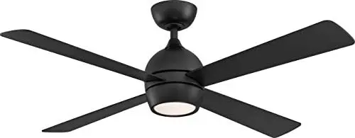 Kwad 52 Ceiling Fan, Black 
Kwad 52 Ceiling Fan, Black