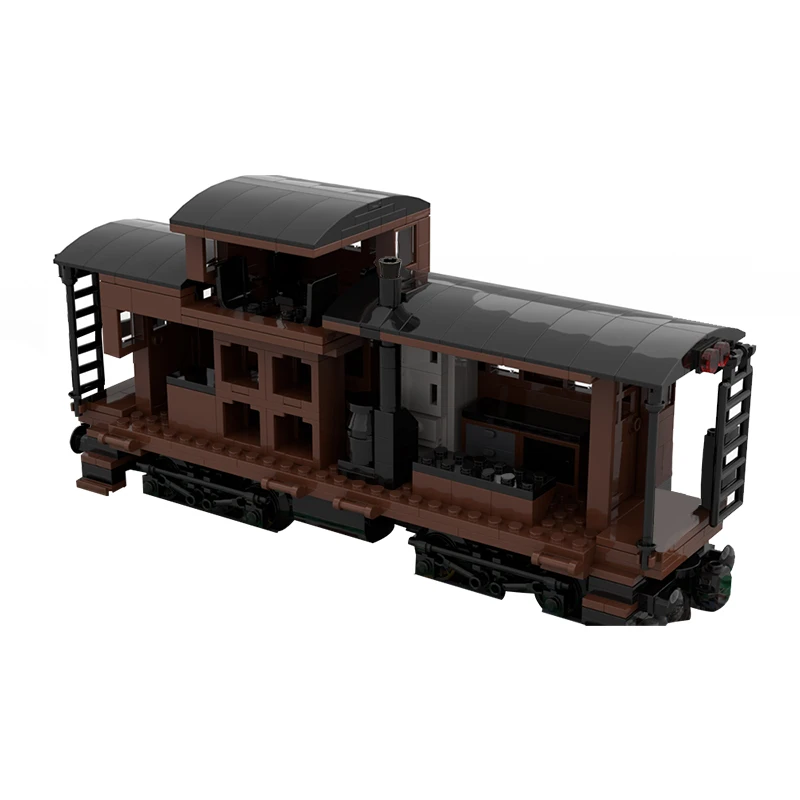 MOC Track Railway Southern Pacific Editions C-40-3 Caboose Building Blocks Locomotive Carrier Train Vehicle Toys Children Gifts 
MOC Track Railway Southern Pacific Editions C-40-3 Caboose Building Blocks Locomotive Carrier Train Vehicle Toys Children Gifts