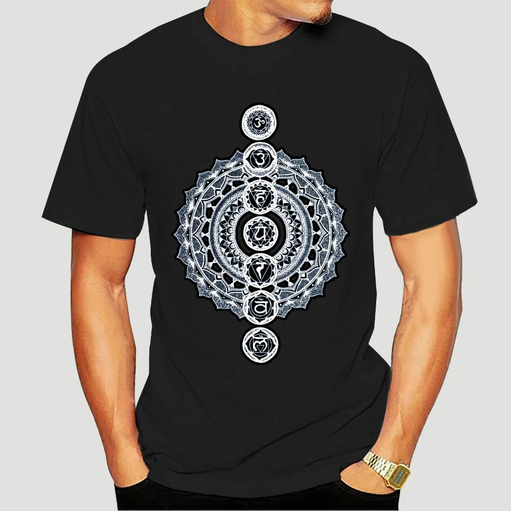 Seven Chakras Mandala t-shirts Unisex The new HipHop Print tshirt for men Short Sleeve Unique Interesting Sunlight 6397X
Seven Chakras Mandala t-shirts Unisex The new HipHop Print tshirt for men Short Sleeve Unique Interesting Sunlight 6397X
