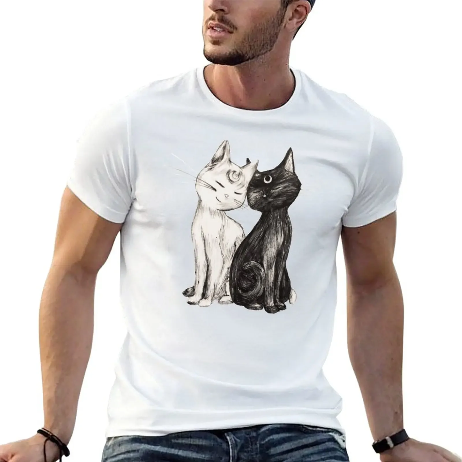 Футболка Luna and Artemis блузка дизайнерские рубашки футболки с баскетбольным