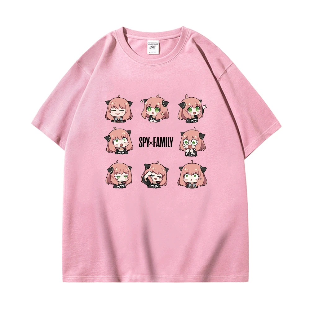 Funny Anime Spy X Family T-Shirt Summer Short Sleeve Harajuku Anya Forger Yor Forger Loid Forger Women Family Pack Gift Clothe
Funny Anime Spy X Family T-Shirt Summer Short Sleeve Harajuku Anya Forger Yor Forger Loid Forger Women Family Pack Gift Clothe