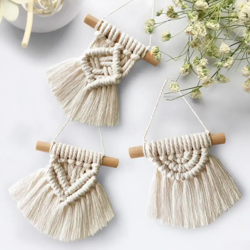 Bohemia Handwoven Macrame Tapestry with Tassels Bedroom Living Room Hanging Decorations Farmhouse Decoration Accessories
Bohemia Handwoven Macrame Tapestry with Tassels Bedroom Living Room Hanging Decorations Farmhouse Decoration Accessories