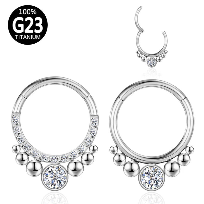 Nose Ring Pircing Helix Piercing Nez Septum Helix G23 Titanium Outside Segment Clicker Daith Earrings Ear Cartilage Jewelry
Nose Ring Pircing Helix Piercing Nez Septum Helix G23 Titanium Outside Segment Clicker Daith Earrings Ear Cartilage Jewelry