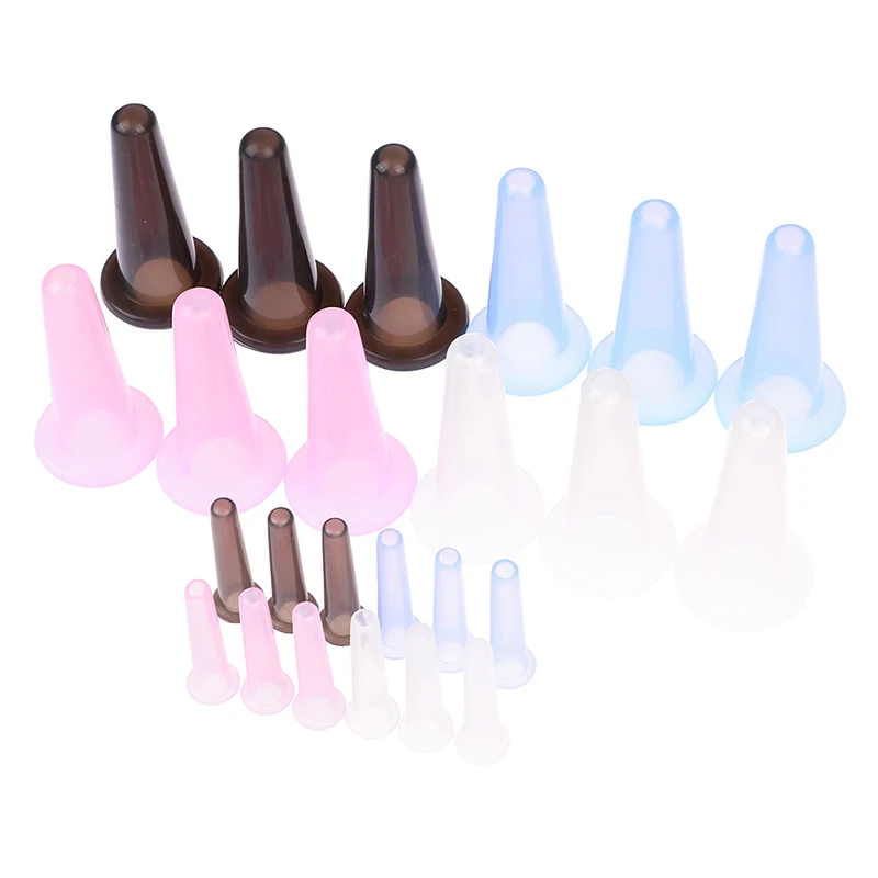 6 шт., банки для вакуумного массажа лица, против целлюлита 
6 шт., банки для вакуумного массажа лица, против целлюлита