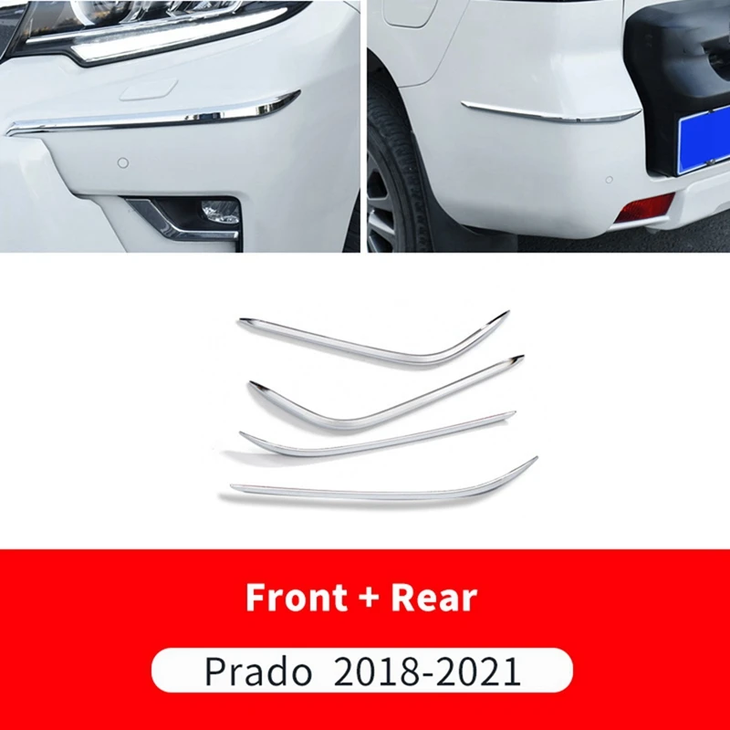 Car Front+Rear Bumper Protection Paster Spoiler Fog Lamp Decorative Air Knife For Toyota Land Cruiser Prado 150 Fj150
Car Front+Rear Bumper Protection Paster Spoiler Fog Lamp Decorative Air Knife For Toyota Land Cruiser Prado 150 Fj150