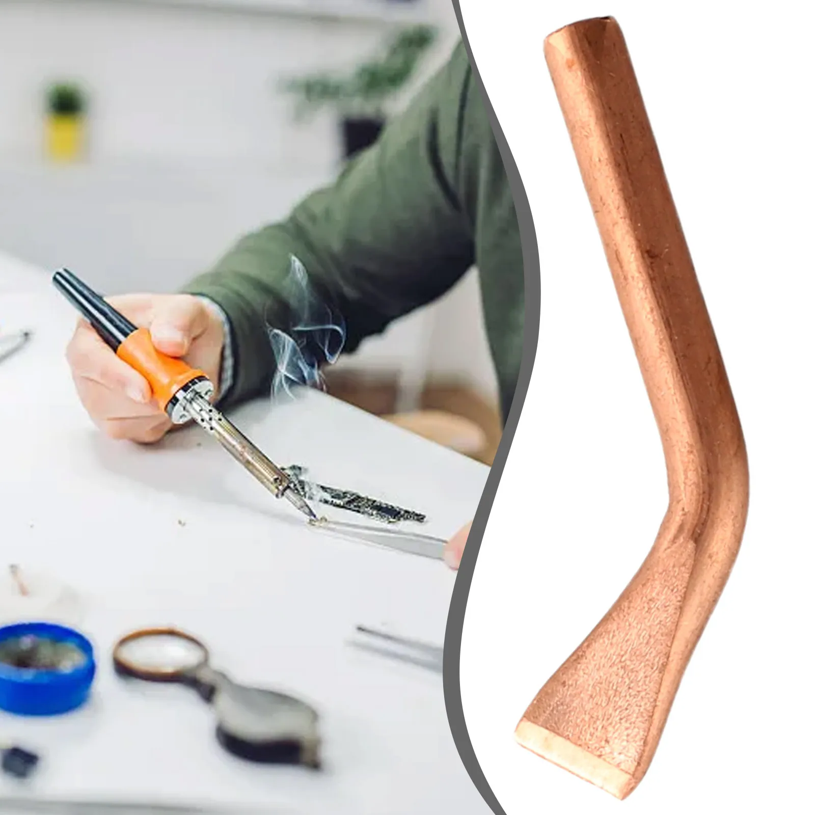 75-200W Soldering Iron Tip Copper Electric Soldering Iron External Heat High Power Tip Welder Power Tool Parts Accessories
75-200W Soldering Iron Tip Copper Electric Soldering Iron External Heat High Power Tip Welder Power Tool Parts Accessories