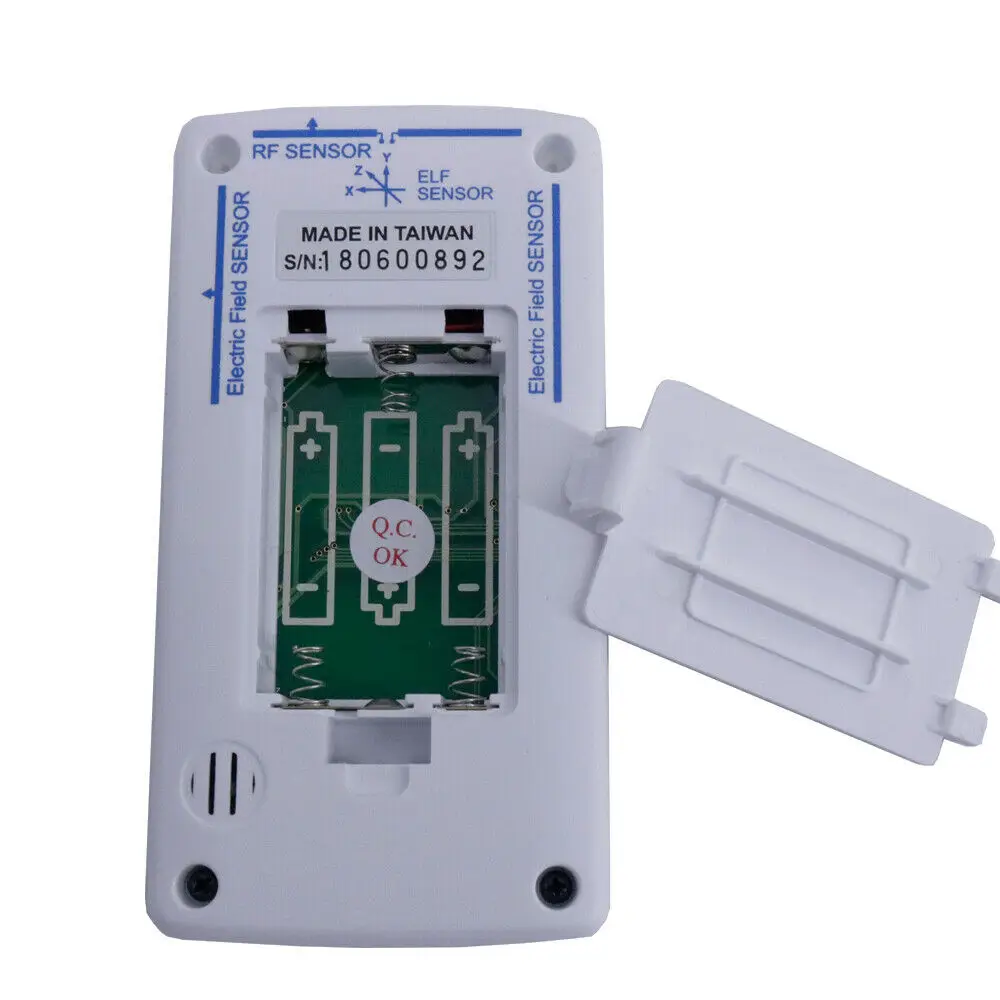 TM-190 Gauss 3-axis Magnetic Electric RF Field Strength Digital Electromagnetic Radiation Detector TM190 EMF Meter
TM-190 Gauss 3-axis Magnetic Electric RF Field Strength Digital Electromagnetic Radiation Detector TM190 EMF Meter
