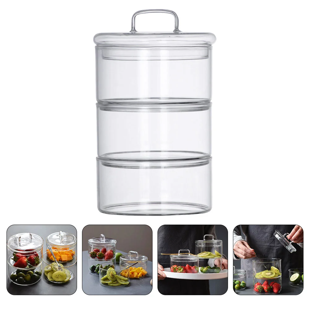 Fresh Bowl Trifle Glass Salad Holder Refrigerator Food Jar Bowls Multi-Layer Punch Transparent Fruit
Fresh Bowl Trifle Glass Salad Holder Refrigerator Food Jar Bowls Multi-Layer Punch Transparent Fruit