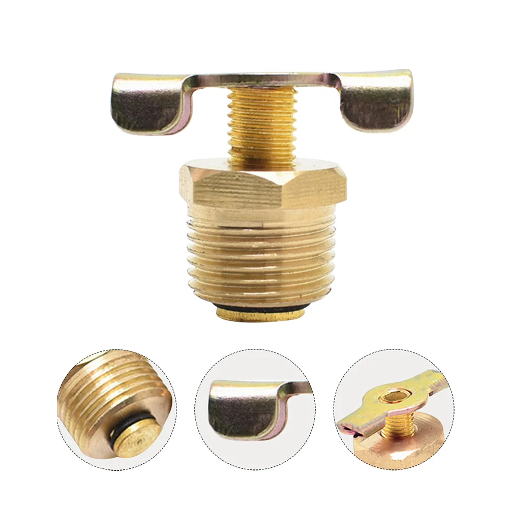 Oil Practical Water Drain Valve Durable Brass For Air Compressor Tank Gas Thread Connecting Replacement Parts Multifunction
Oil Practical Water Drain Valve Durable Brass For Air Compressor Tank Gas Thread Connecting Replacement Parts Multifunction