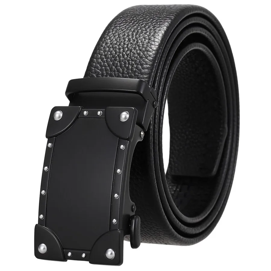 Leather Belts for Men New Men's Leather Ratchet Dress Belt with Automatic Buckle Men Automatic Buckle Belt
Leather Belts for Men New Men's Leather Ratchet Dress Belt with Automatic Buckle Men Automatic Buckle Belt