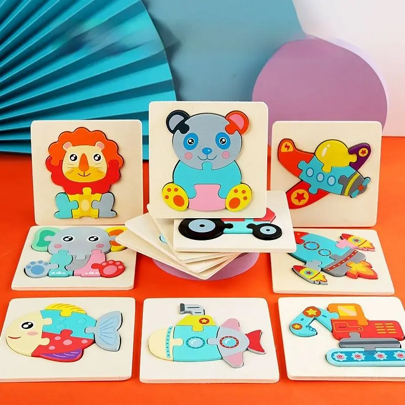 Puzzle Kids 3D Cartoon Colored Wooden Animal Traffic Cognitive Puzzle Wooden Montessori Baby Educational Toy Game 2-4 years old
Puzzle Kids 3D Cartoon Colored Wooden Animal Traffic Cognitive Puzzle Wooden Montessori Baby Educational Toy Game 2-4 years old