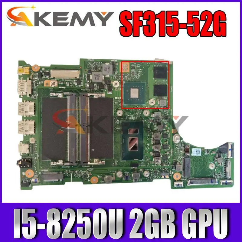 Материнская плата для ACER SF315-52G, системная плата, I5-8250U GPU, 2GB ER5EA REV 2.1 Test Ok
Материнская плата для ACER SF315-52G, системная плата, I5-8250U GPU, 2GB ER5EA REV 2.1 Test Ok