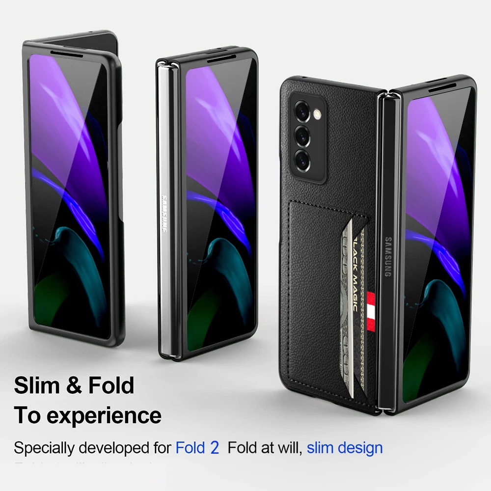 Leather Phone Case With Clip For Samsung Galaxy Z Fold 3 4 Fold4 Fold2 Fold3 5G Fold 2 Scratch Resistant Silicone Case
Leather Phone Case With Clip For Samsung Galaxy Z Fold 3 4 Fold4 Fold2 Fold3 5G Fold 2 Scratch Resistant Silicone Case