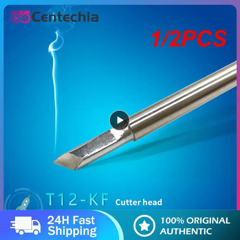 1/2PCS T12 Electronic Soldering Tips T12-KU Series Iron Solder Tip Welding Tools for FX907/9501 Handle T12 station
1/2PCS T12 Electronic Soldering Tips T12-KU Series Iron Solder Tip Welding Tools for FX907/9501 Handle T12 station