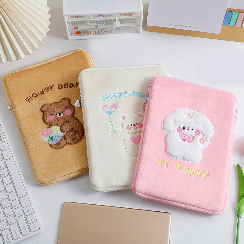 Tablet Travel Tablet Case Cartoon Case Business Pouch Tablet Cover Korea Style Cute Girls Inner Bladder Plush School Supplies
Tablet Travel Tablet Case Cartoon Case Business Pouch Tablet Cover Korea Style Cute Girls Inner Bladder Plush School Supplies