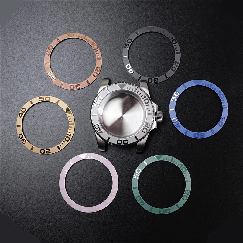 40mm Yacht-master Sapphire Glass Stainless Steel Case For Seikoskx007 009 Nh35 Nh36 8215 2836 Movement Watch Case Modification
40mm Yacht-master Sapphire Glass Stainless Steel Case For Seikoskx007 009 Nh35 Nh36 8215 2836 Movement Watch Case Modification