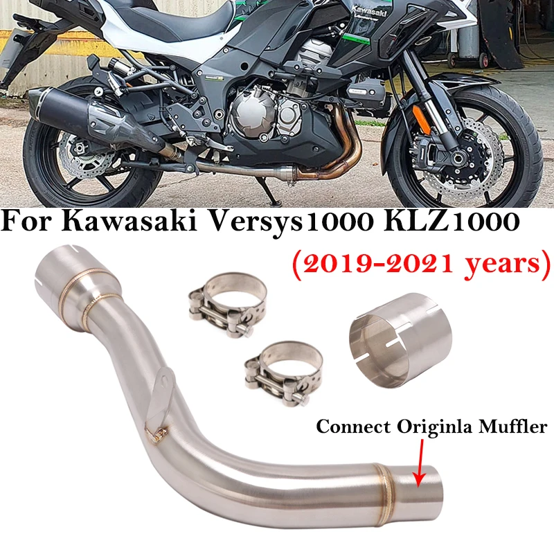 Выхлопной глушитель мотоцикла для Kawasaki Versys1000 SE KLZ1000 Versys 1000 2019-2021, каталитический удалитель, Модифицированная Соединительная труба
Выхлопной глушитель мотоцикла для Kawasaki Versys1000 SE KLZ1000 Versys 1000 2019-2021, каталитический удалитель, Модифицированная Соединительная труба