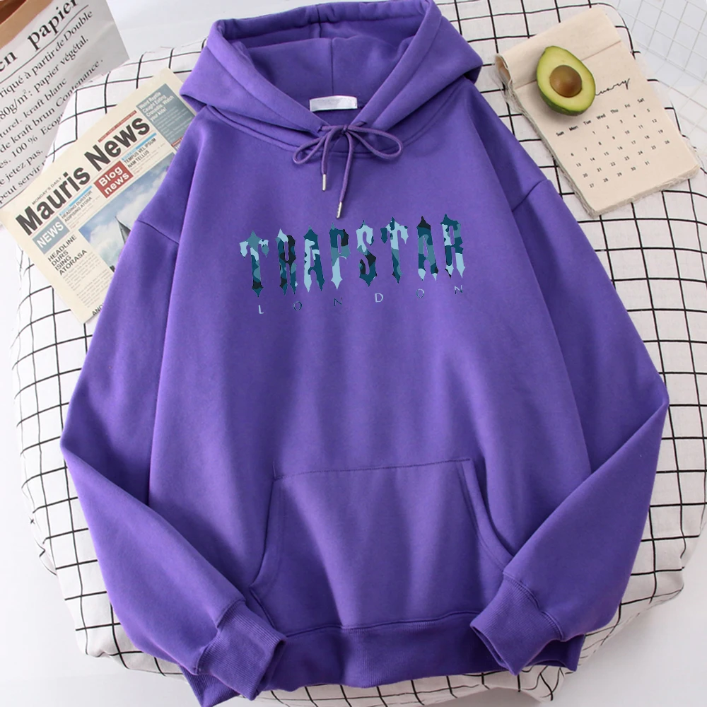 Trapstar London Camouflage Prints Woman Clothing Creativity Fashion Hoodie Hip Hop New Pullovers Pocket Comfortable Female Tops
Trapstar London Camouflage Prints Woman Clothing Creativity Fashion Hoodie Hip Hop New Pullovers Pocket Comfortable Female Tops
