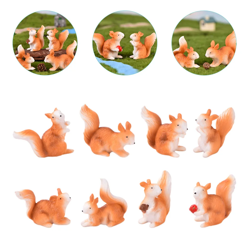 Squirrel Garden Animal Miniature Figurines Mini Landscape Statue Figurine Micro Sculpture Decor Fairy Resin Ornaments Ornament
Squirrel Garden Animal Miniature Figurines Mini Landscape Statue Figurine Micro Sculpture Decor Fairy Resin Ornaments Ornament
