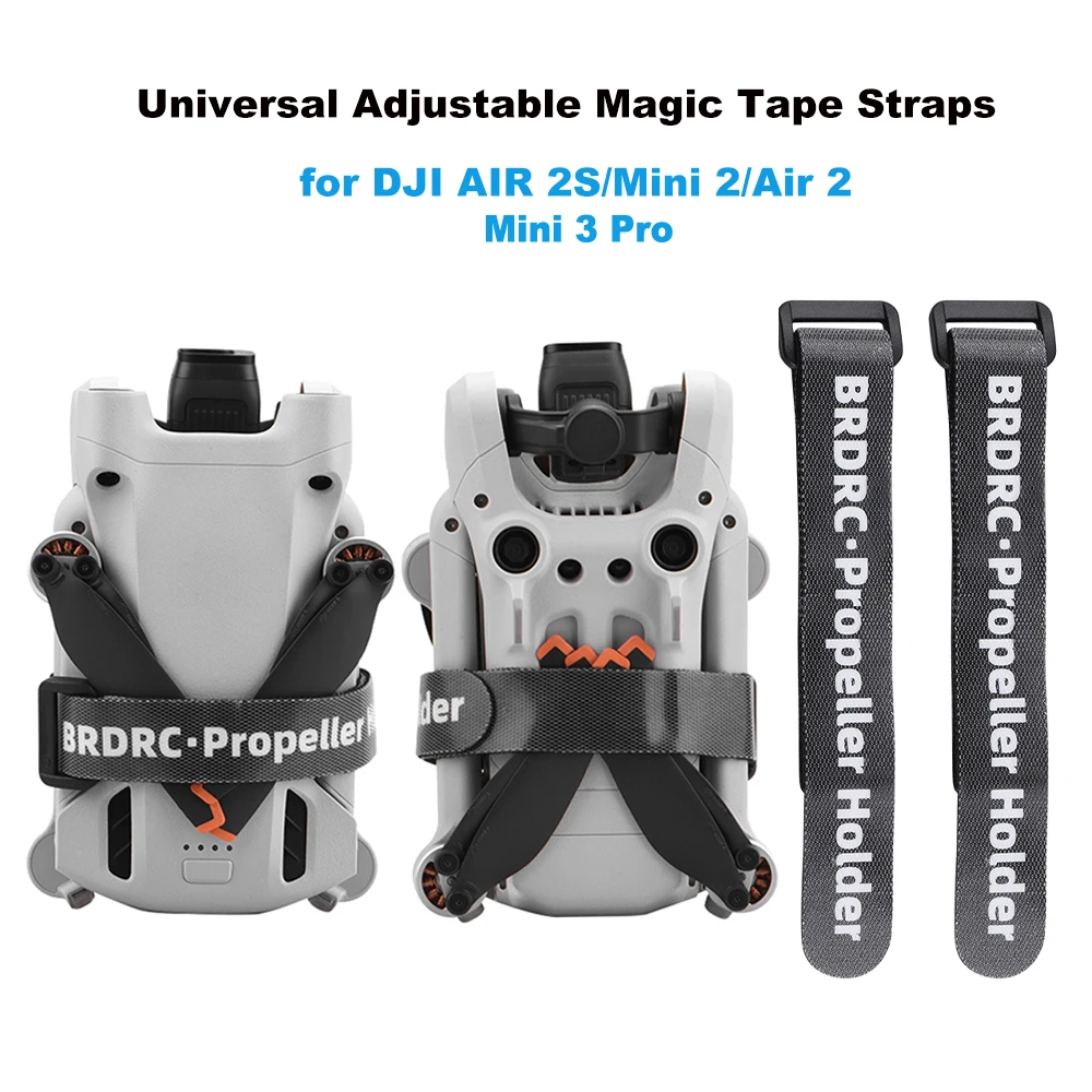 Propeller Stabilization Strap for DJI Mini 3 Pro/AIR 2S/Mini 2/FIMI X8SE Mini Adjustable Magic Tape Loop Cable Tie Accessory
Propeller Stabilization Strap for DJI Mini 3 Pro/AIR 2S/Mini 2/FIMI X8SE Mini Adjustable Magic Tape Loop Cable Tie Accessory