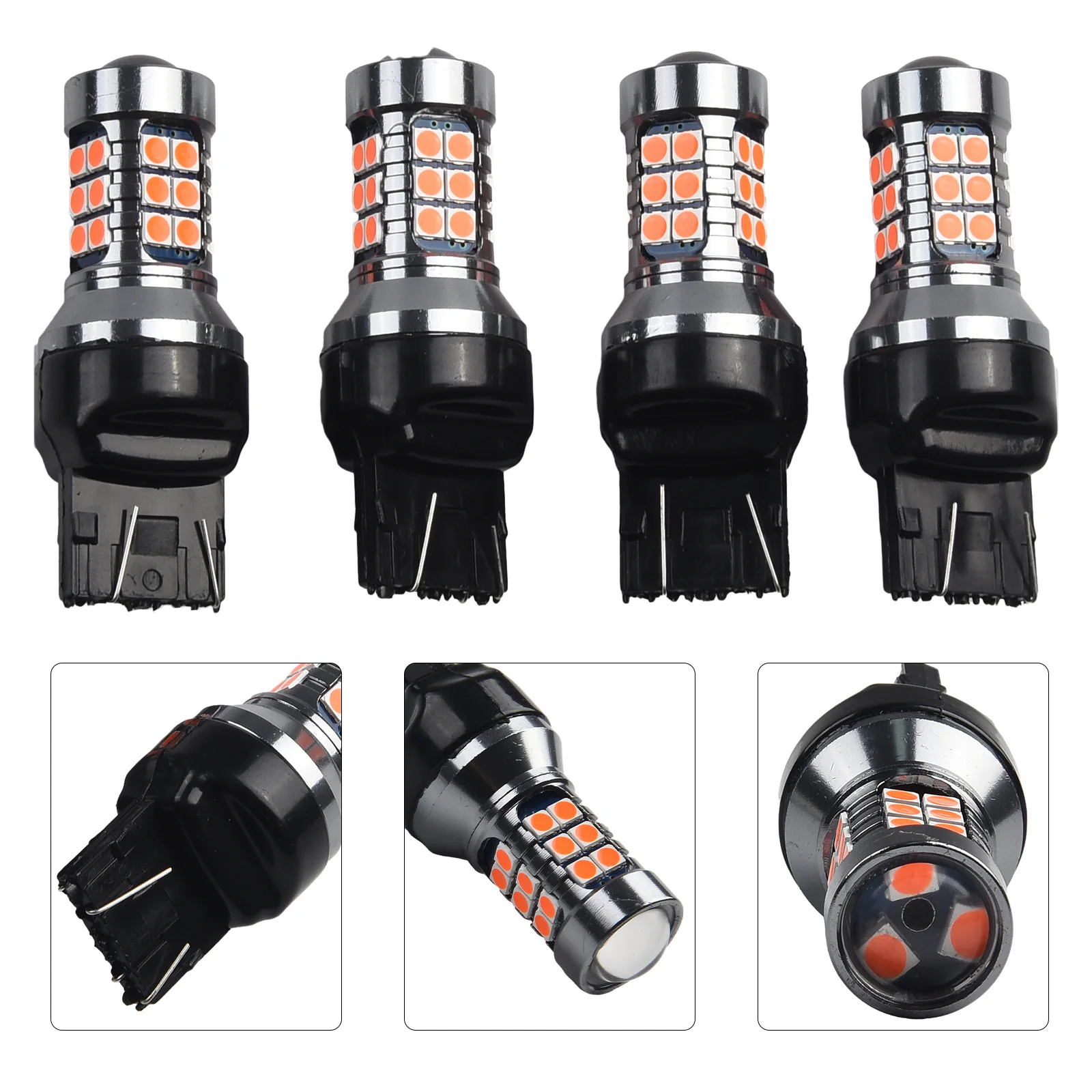 4X 7443 7440 LED Car Tail Bulb Brake Reverse DRL Signal Light 12V 24V 6500K Red Light DC 12-24V 50W Universal Car Lights
4X 7443 7440 LED Car Tail Bulb Brake Reverse DRL Signal Light 12V 24V 6500K Red Light DC 12-24V 50W Universal Car Lights
