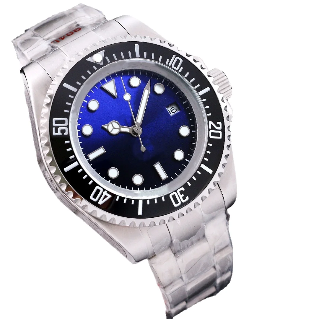 High-Top Mechanical Automatic Mens Watch Waterproof Black Blue Ceramic Bezel Stainless Steel 44mm
High-Top Mechanical Automatic Mens Watch Waterproof Black Blue Ceramic Bezel Stainless Steel 44mm