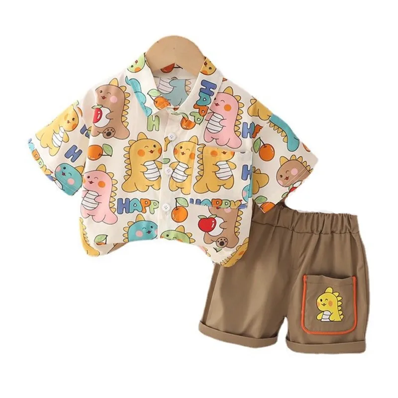New Summer Baby Clothes Suit Children Boys Cartoon Shirt Shorts 2Pcs/Sets Infant Outfits Toddler Casual Costume Kids Tracksuits
New Summer Baby Clothes Suit Children Boys Cartoon Shirt Shorts 2Pcs/Sets Infant Outfits Toddler Casual Costume Kids Tracksuits
