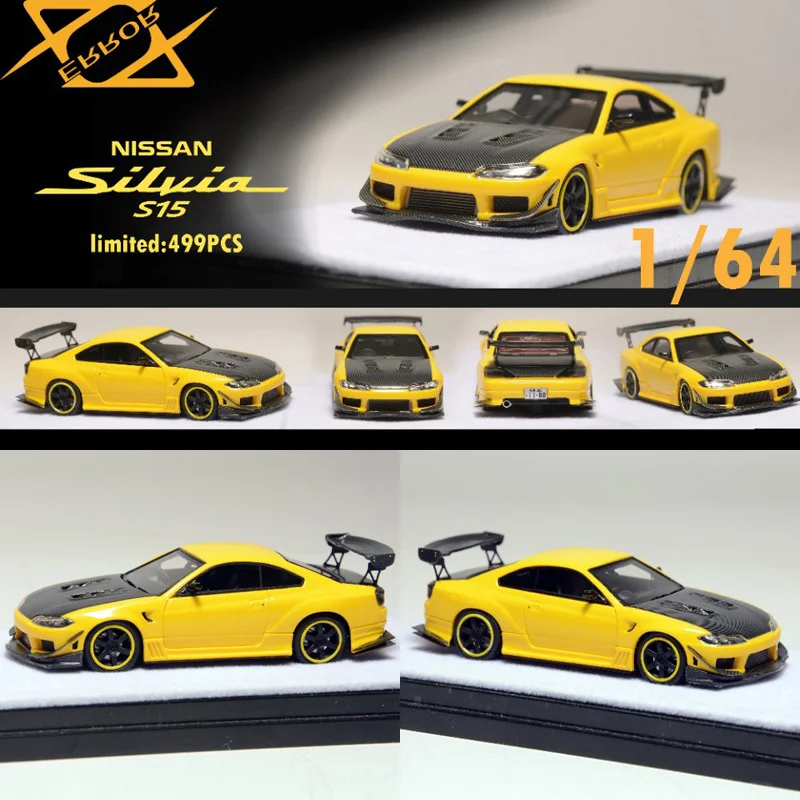404 Error modified limited edition 1:64 Nissan Silvia Silvia S15 simulation resin car model collection decoration gift
404 Error modified limited edition 1:64 Nissan Silvia Silvia S15 simulation resin car model collection decoration gift
