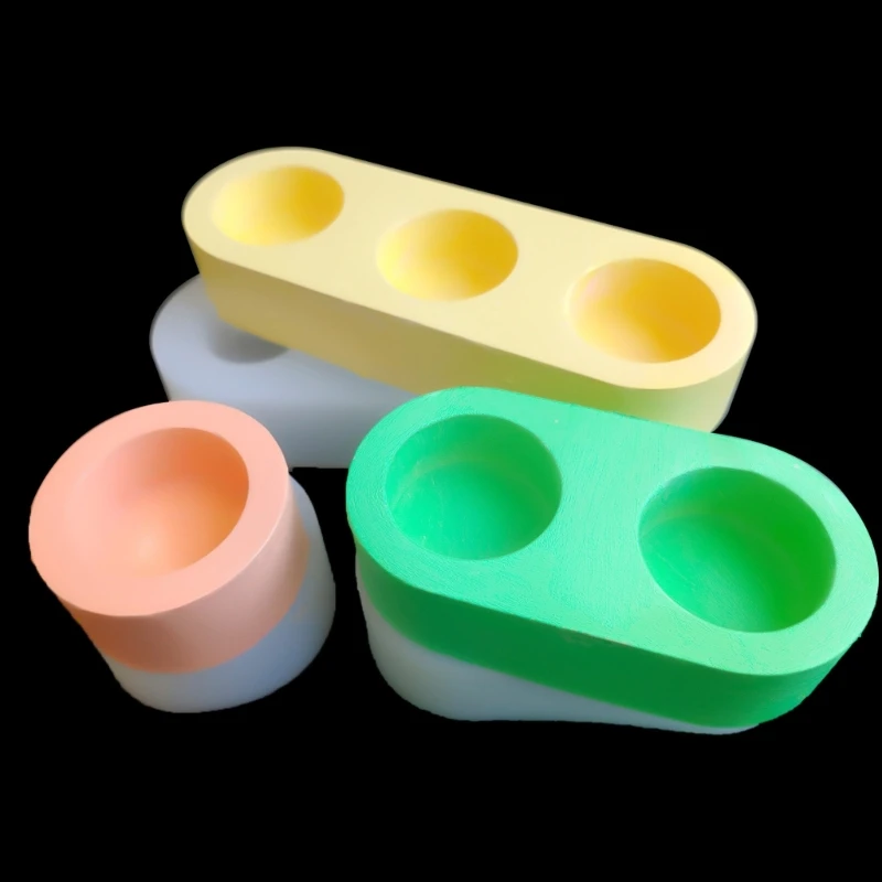 

Пресс-формы для подсвечников круглой формы для литья эпоксидной смолы для подсвечника DIY