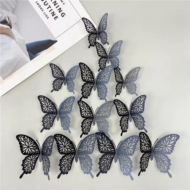 3D Effect Crystal Butterflies Wall Sticker Beautiful Butterfly for Kids Room Wall Decals Home Decoration 12pcs/lot On the Wall
3D Effect Crystal Butterflies Wall Sticker Beautiful Butterfly for Kids Room Wall Decals Home Decoration 12pcs/lot On the Wall
