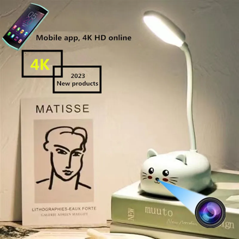 4k high-definition camera cartoon LED light portable random mobile phone app wireless remote monitoring mini camera
4k high-definition camera cartoon LED light portable random mobile phone app wireless remote monitoring mini camera