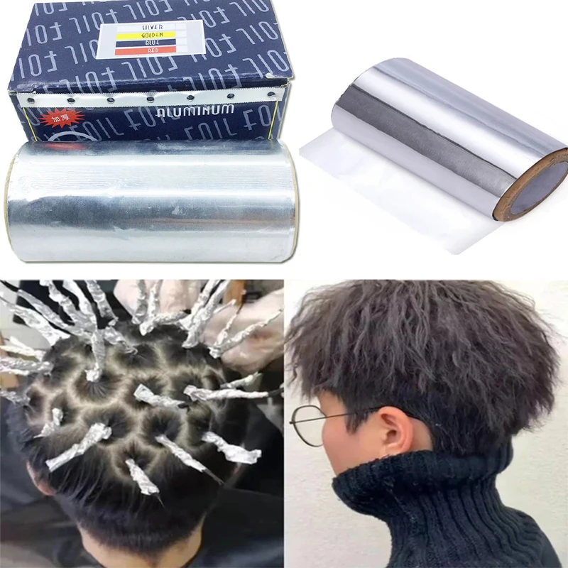 Salon Hair Aluminum Foil Super Long Thick Perm Aluminum Foil Paper Stain Hairdressing Supplies Hair Coloring Perm Styling Tool
Salon Hair Aluminum Foil Super Long Thick Perm Aluminum Foil Paper Stain Hairdressing Supplies Hair Coloring Perm Styling Tool