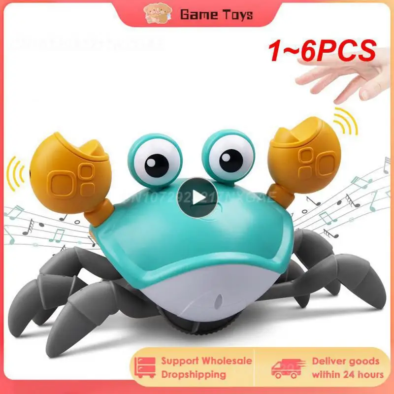 1~6PCS Kids Induction Escape Crab Octopus Crawling Toy Baby Electronic Pets Musical Toys Educational Toddler Moving Toy
1~6PCS Kids Induction Escape Crab Octopus Crawling Toy Baby Electronic Pets Musical Toys Educational Toddler Moving Toy