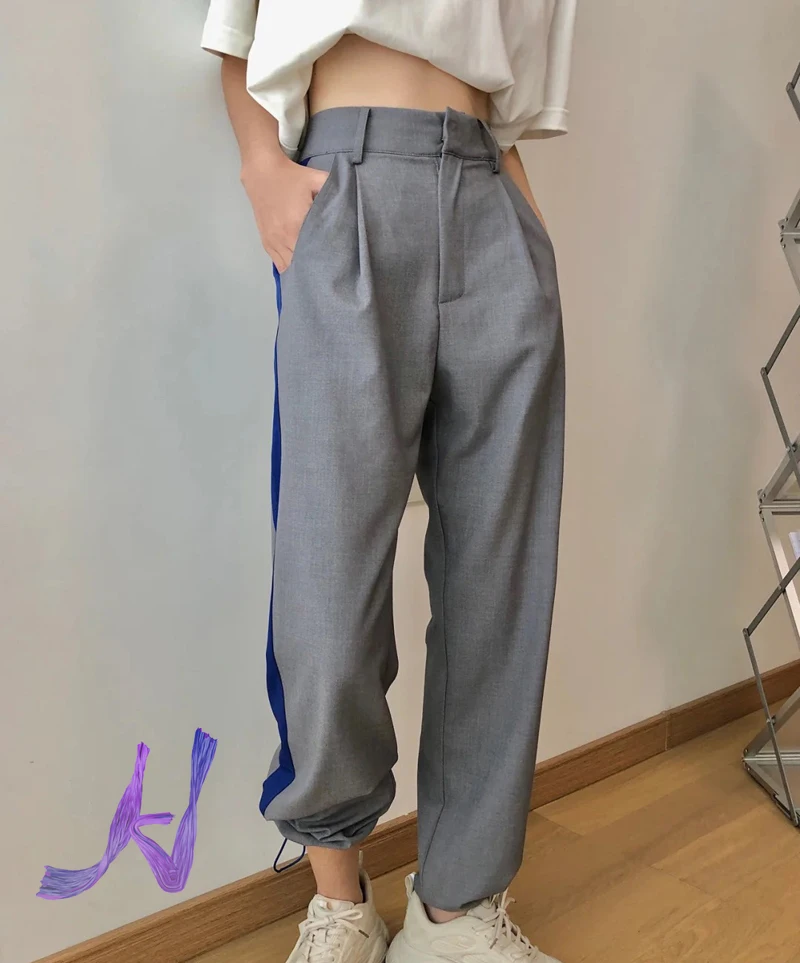 Брюки-оверсайз Adererror для мужчин и женщин, повседневные широкие брюки в полоску, с боковыми полосками
Брюки-оверсайз Adererror для мужчин и женщин, повседневные широкие брюки в полоску, с боковыми полосками