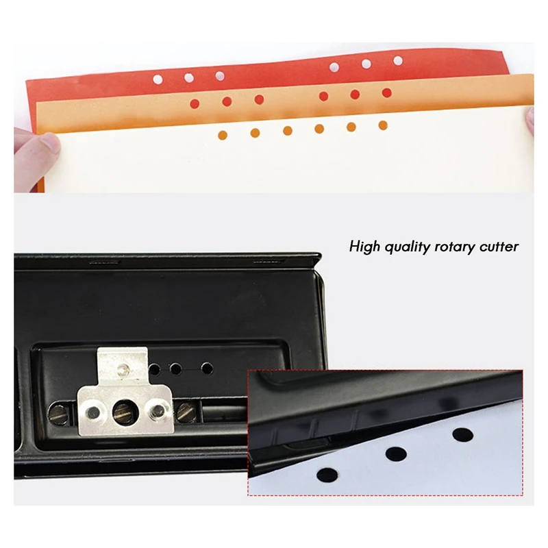 6 Holes Puncher Paper Puncher Standard Punch Office Binding Supplies Office Binding Equipment For Student Stationery
6 Holes Puncher Paper Puncher Standard Punch Office Binding Supplies Office Binding Equipment For Student Stationery