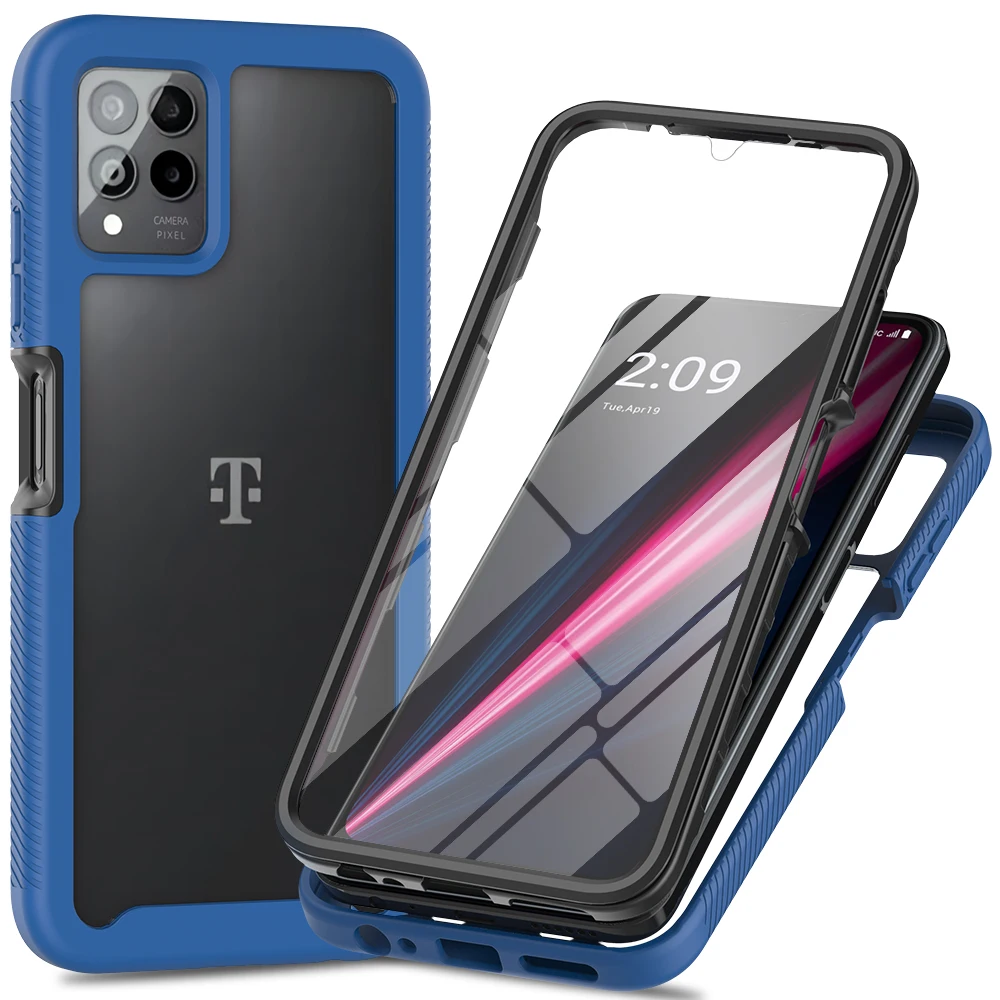 Case T-Mobile Revvl 6 Pro 5G / Revvl 6 5G / Revvl V+ 5G Military-Grade 360 Full Body with Built-in Screen Protector Rugged Cover
Case T-Mobile Revvl 6 Pro 5G / Revvl 6 5G / Revvl V+ 5G Military-Grade 360 Full Body with Built-in Screen Protector Rugged Cover