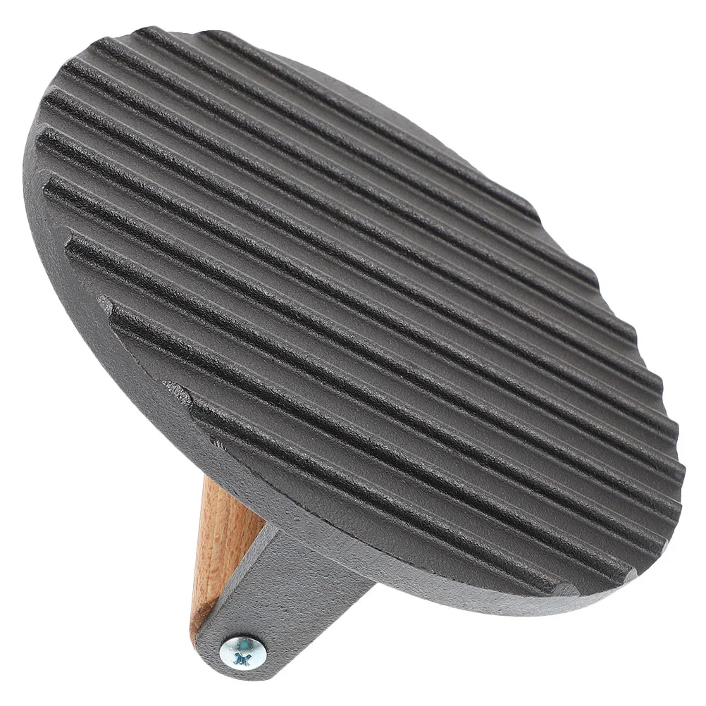 Meat Press Sandwich Cast Iron Round Burger Patty Making Mold Non Stick Frying Pans Tool Tortilla Kitchen Wood Griddle
Meat Press Sandwich Cast Iron Round Burger Patty Making Mold Non Stick Frying Pans Tool Tortilla Kitchen Wood Griddle