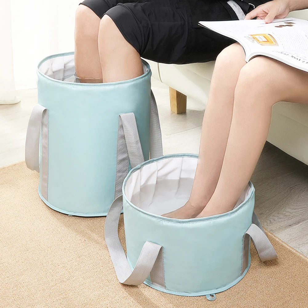 Portable Foldable Foot Tub Bath Bag Wash Basin Water Bucket Bath Feet Warmer Spa Massage Washing Tub For Winter Outdoor
Portable Foldable Foot Tub Bath Bag Wash Basin Water Bucket Bath Feet Warmer Spa Massage Washing Tub For Winter Outdoor