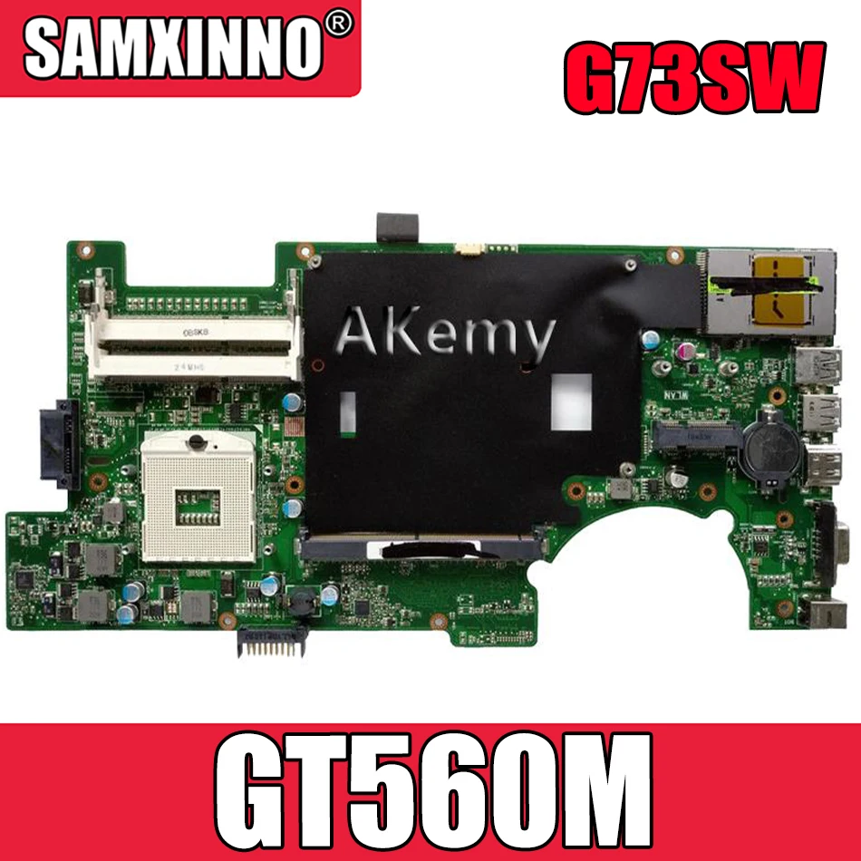 Материнская плата Akemy G73SW REV2.0 для ноутбука Asus G73SW G73S G73 HD3000 100% полностью протестированная HM65 поддержка GT560M 4 * слота 2D
Материнская плата Akemy G73SW REV2.0 для ноутбука Asus G73SW G73S G73 HD3000 100% полностью протестированная HM65 поддержка GT560M 4 * слота 2D