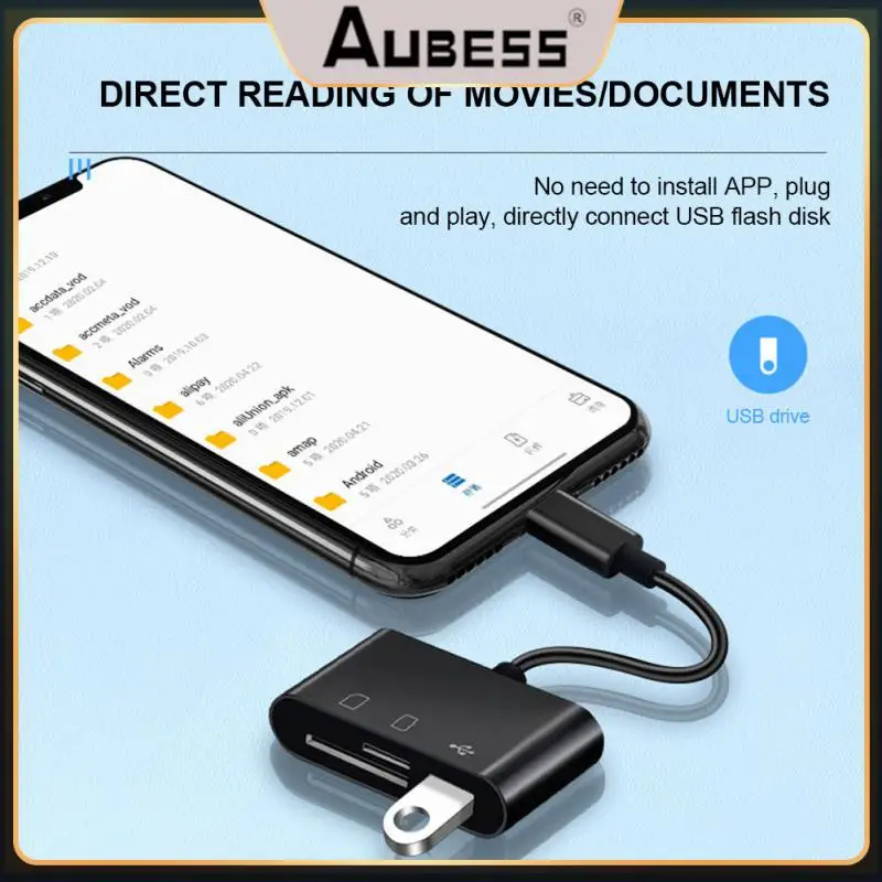 Three-in-one Card Reader Otg Writer Convenient Tf Sd Memory Card Reader Multi-function Usb Android Usb-c Memory Card Otg Adapter
Three-in-one Card Reader Otg Writer Convenient Tf Sd Memory Card Reader Multi-function Usb Android Usb-c Memory Card Otg Adapter