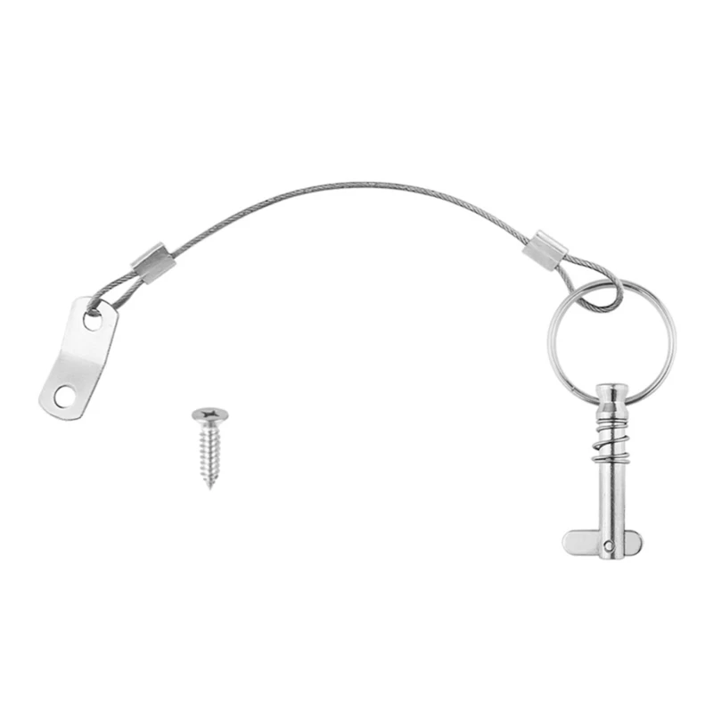 D7WD Full 316 Stainless Steel Quick Release Pin 6.3mm for Boat Bimini Top Deck Hinge
D7WD Full 316 Stainless Steel Quick Release Pin 6.3mm for Boat Bimini Top Deck Hinge
