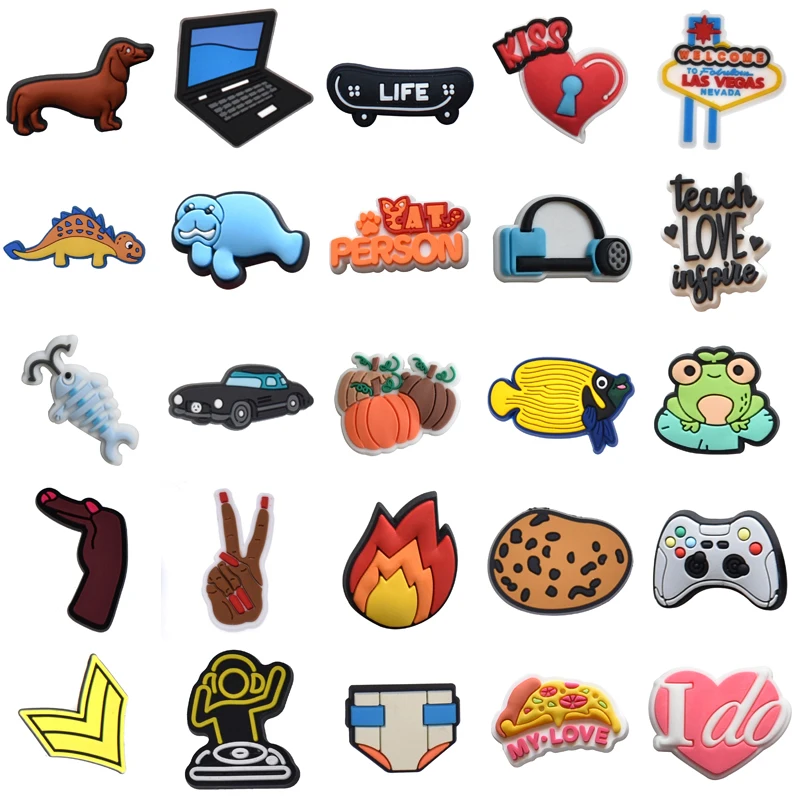Gifts Women Charm Packs Men Shoes Accessories Girl Set Jeans Wholesale Bulk Shoe Charms Boy Para Pins Decorations for Crocs Kids
Gifts Women Charm Packs Men Shoes Accessories Girl Set Jeans Wholesale Bulk Shoe Charms Boy Para Pins Decorations for Crocs Kids